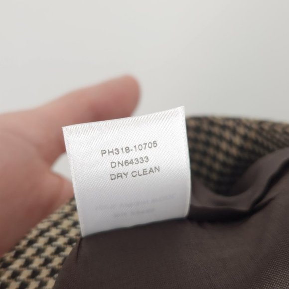 NWOT Pendleton 100% Wool Plaid Houndstooth Crop Trouser Pants sz 10 Petite - Picture 8 of 8